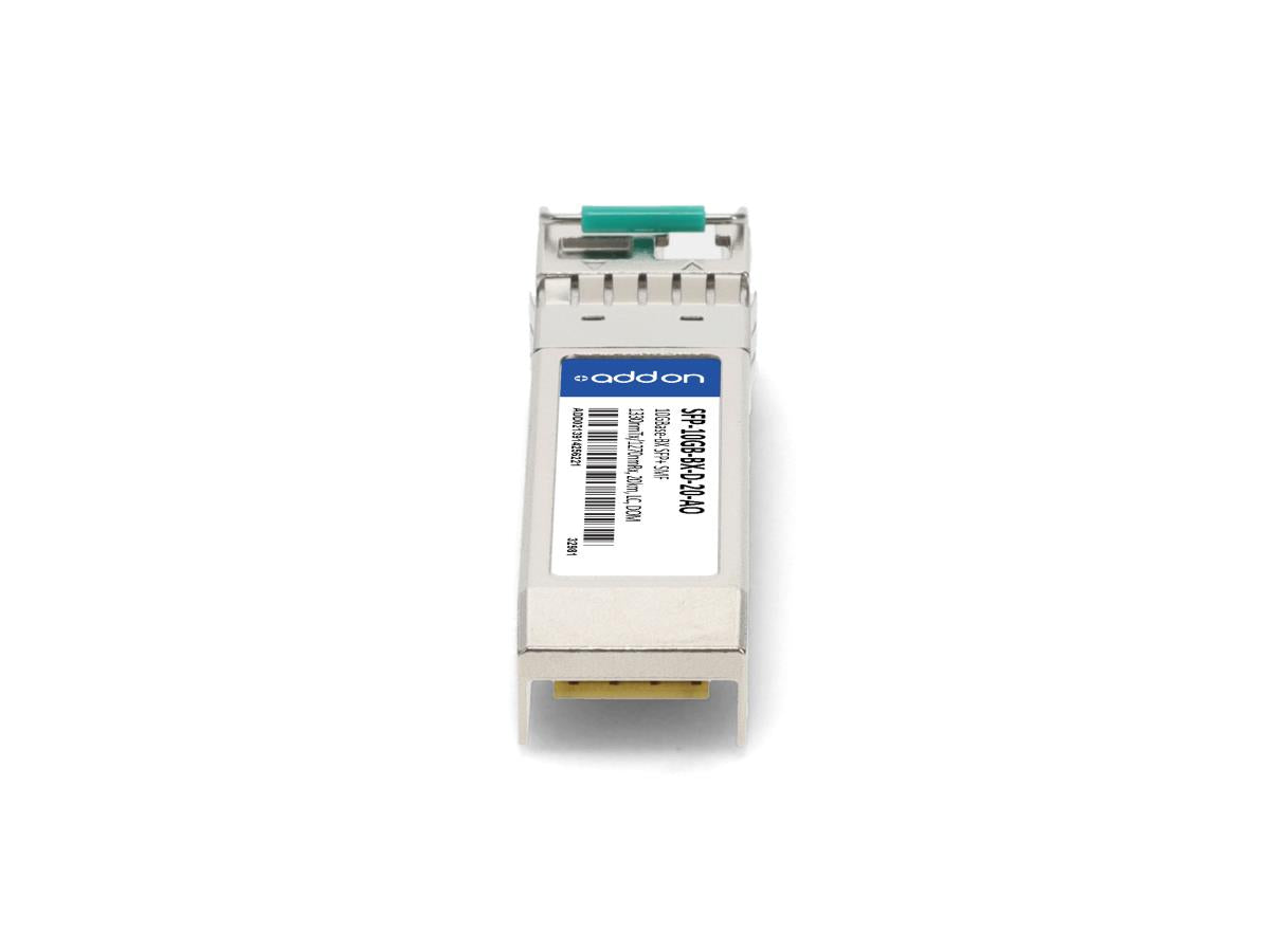 Addon Msa And Taa Compliant 10Gbase-Bx Sfp+ Transceiver (Smf, 1330