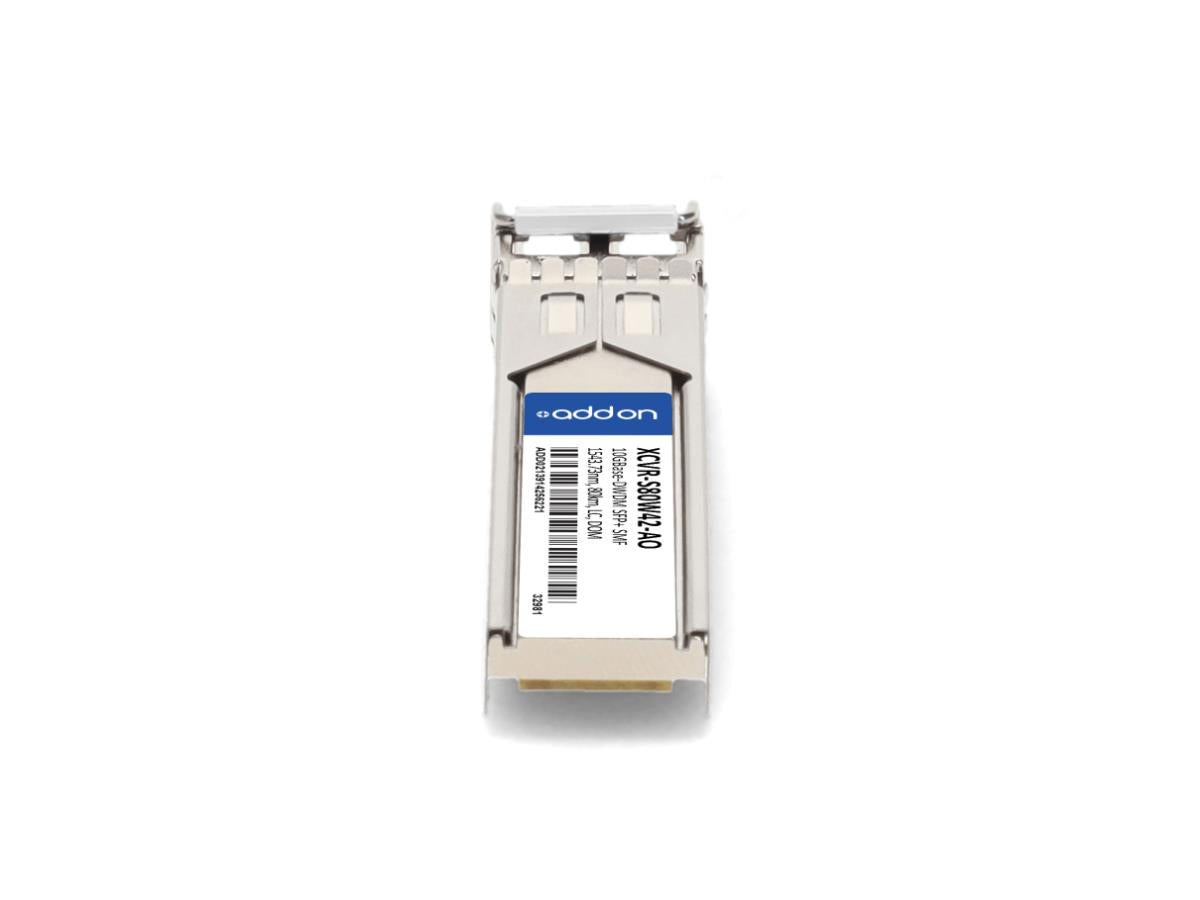 Module complémentaire Ciena Xcvr-S80W42 compatible Taa 10Gbase-Dwdm 100G