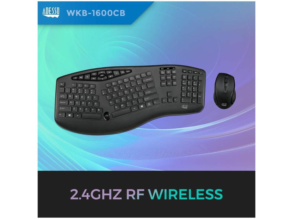 Combo de micrófono y micrófono ergonómico delgado y sin cables