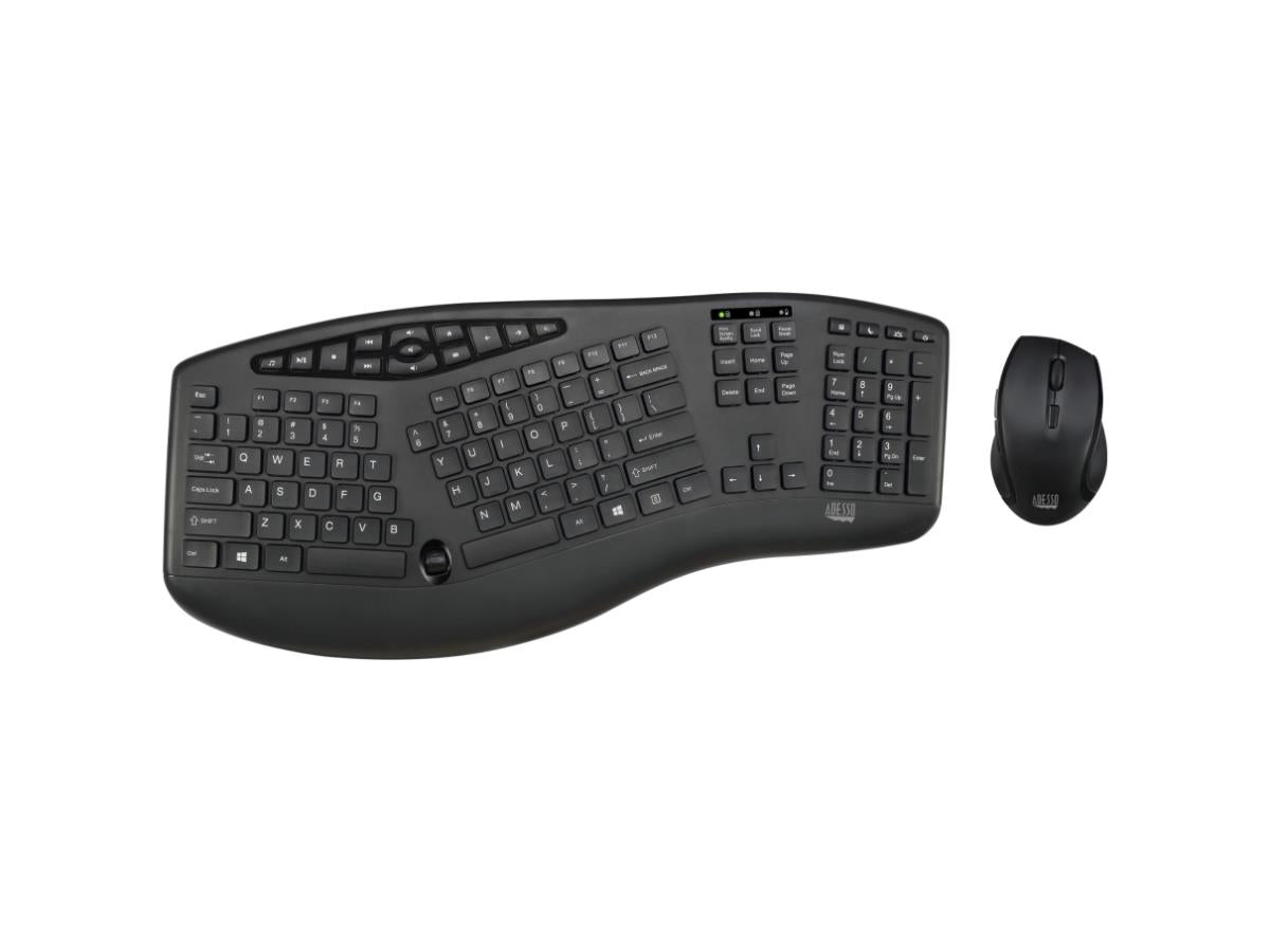Combo de micrófono y micrófono ergonómico delgado y sin cables
