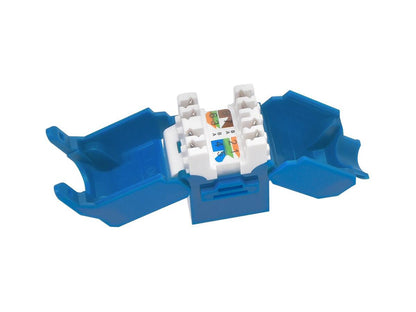 Câble Keystone 180 degrés sans outil Monoprice Cat6A RJ-45