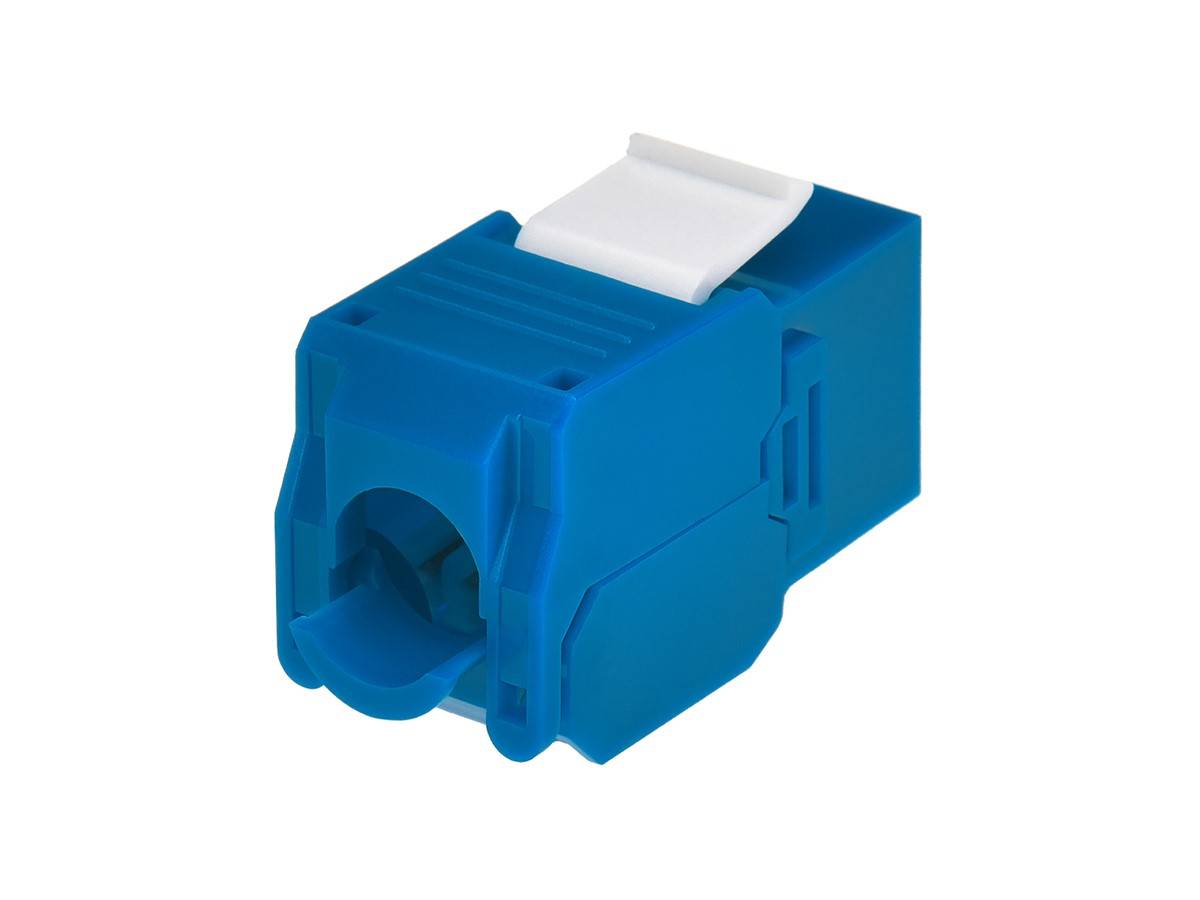 Câble Keystone 180 degrés sans outil Monoprice Cat6A RJ-45