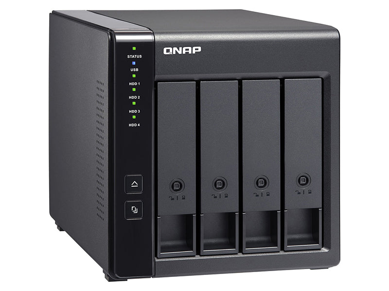Qnap Tr-004 4-Bay Usb 3.0 Type-C (5Gbps) Hardware Raid Enclosure/