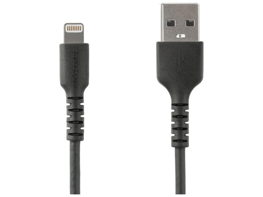 Startech.Com 6 Ft(2M) Durable Black Usb-A To Lightning Cable, Heav