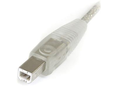 Startech.Com Transparent Usb 2.0 Cable - A To B - Usb Cable - Usb