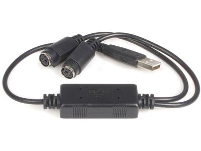 Startech.Com Usb To Ps/2 Adapter For Keyboard And Mouse - Keyboard