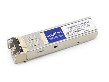 Module complémentaire Juniper SFP-Ge80Kcw1470-Et Comp Taa SFP