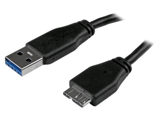Startech.Com 3M 10Ft Slim Usb 3.0 A To Micro B Cable M/M - Mobile