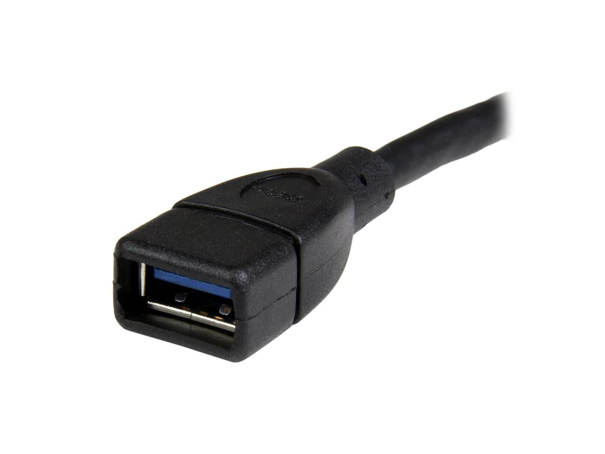 Startech.Com 6In Short Usb 3.0 Extension Adapter Cable (Usb-A Male