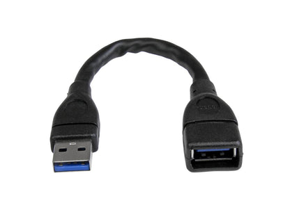 Startech.Com 6In Short Usb 3.0 Extension Adapter Cable (Usb-A Male