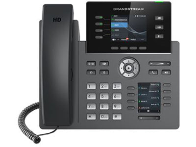 Grandstream 4 Lines, 4 Sip Accounts,  2.8 In + 2.4 In Scrn (Color)