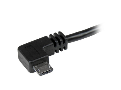 Startech.Com 1M 3 Ft Micro-Usb Cable With Right-Angled Connectors