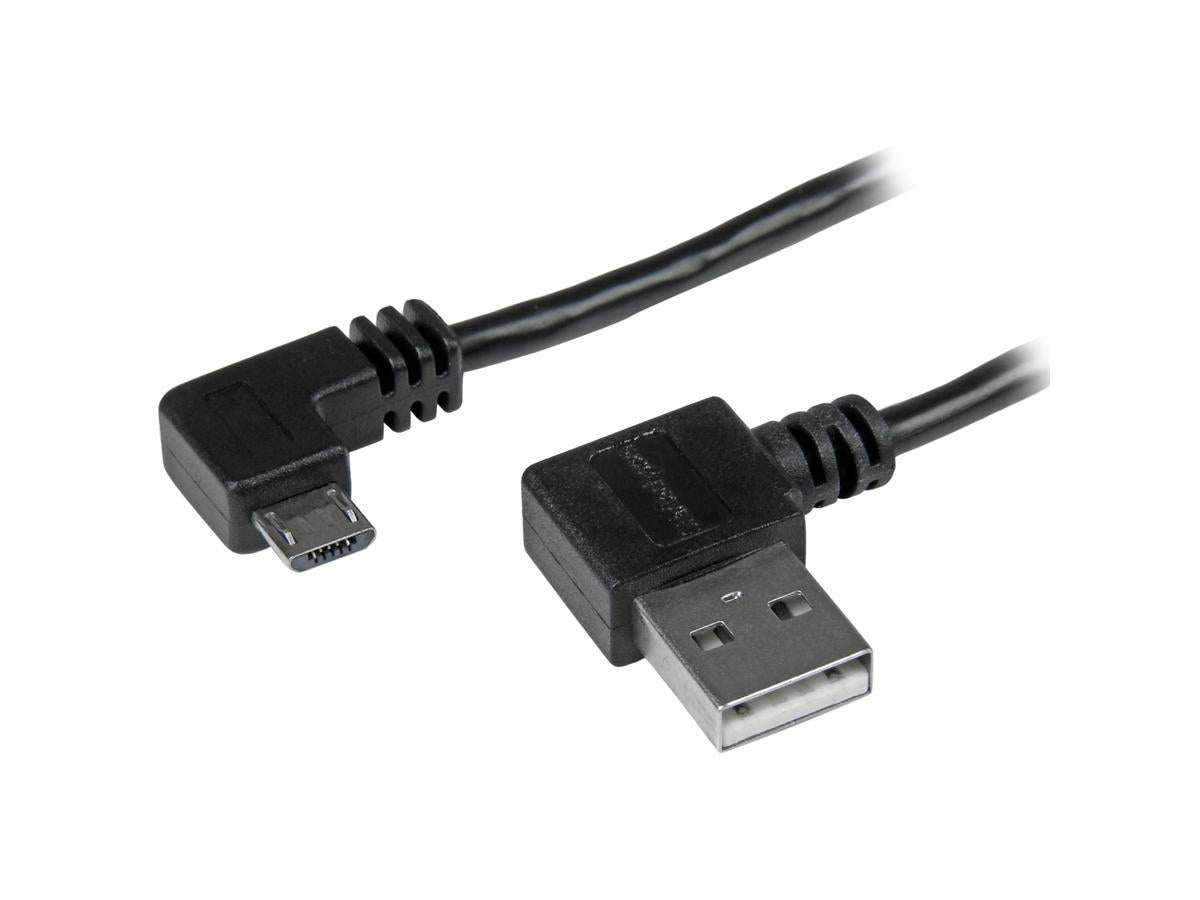 Startech.Com 1M 3 Ft Micro-Usb Cable With Right-Angled Connectors