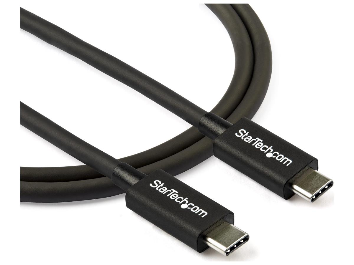 Câble Thunderbolt 3 StarTech.com de 80 cm, 40 Gbit/s, 100 W PD, 4K