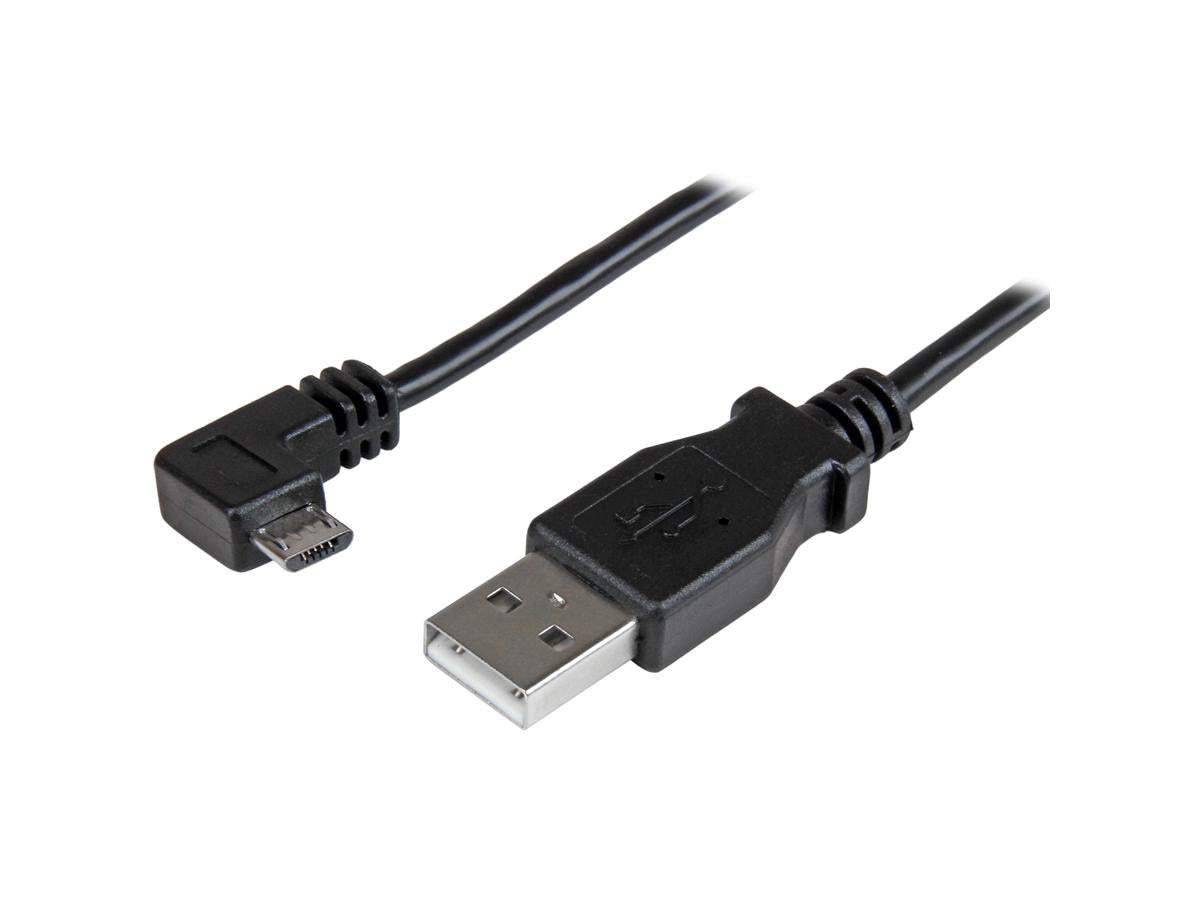 Startech.Com 2M 6 Ft Micro-Usb Charge-And-Sync Cable - Right-Angle