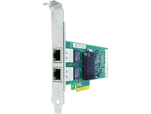 Tarjeta de interfaz de red Axiom 10/100/1000Mbs con dos puertos RJ45 PCIe X4 para Dell - 43