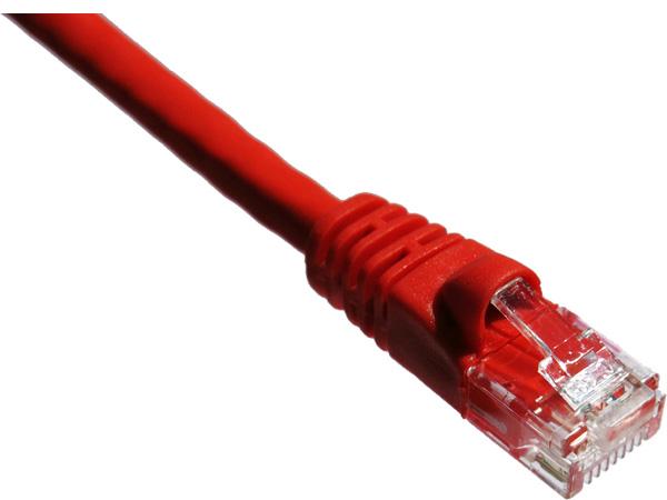 Câble de raccordement Axiom Cat6A 650 MHz 15,2 m (50 pi) avec gaine moulée (rouge)