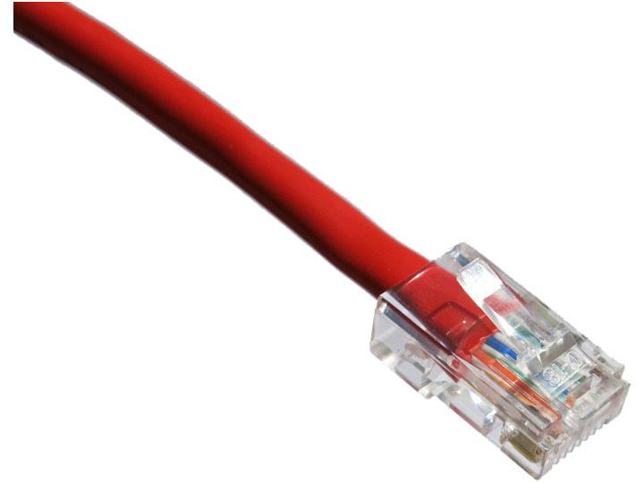 Câble de raccordement Axiom Cat6 550 MHz (2 pi) sans gaine (rouge)