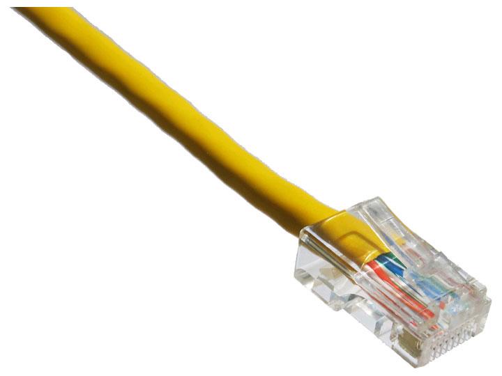 Câble de raccordement Axiom Cat6 550 MHz 4,3 m (14 pi) sans gaine (jaune)