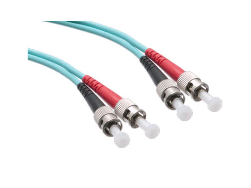 Axiom St/St 10G Multimode Duplex Om3 50/125 Fiber Optic Cable 12M