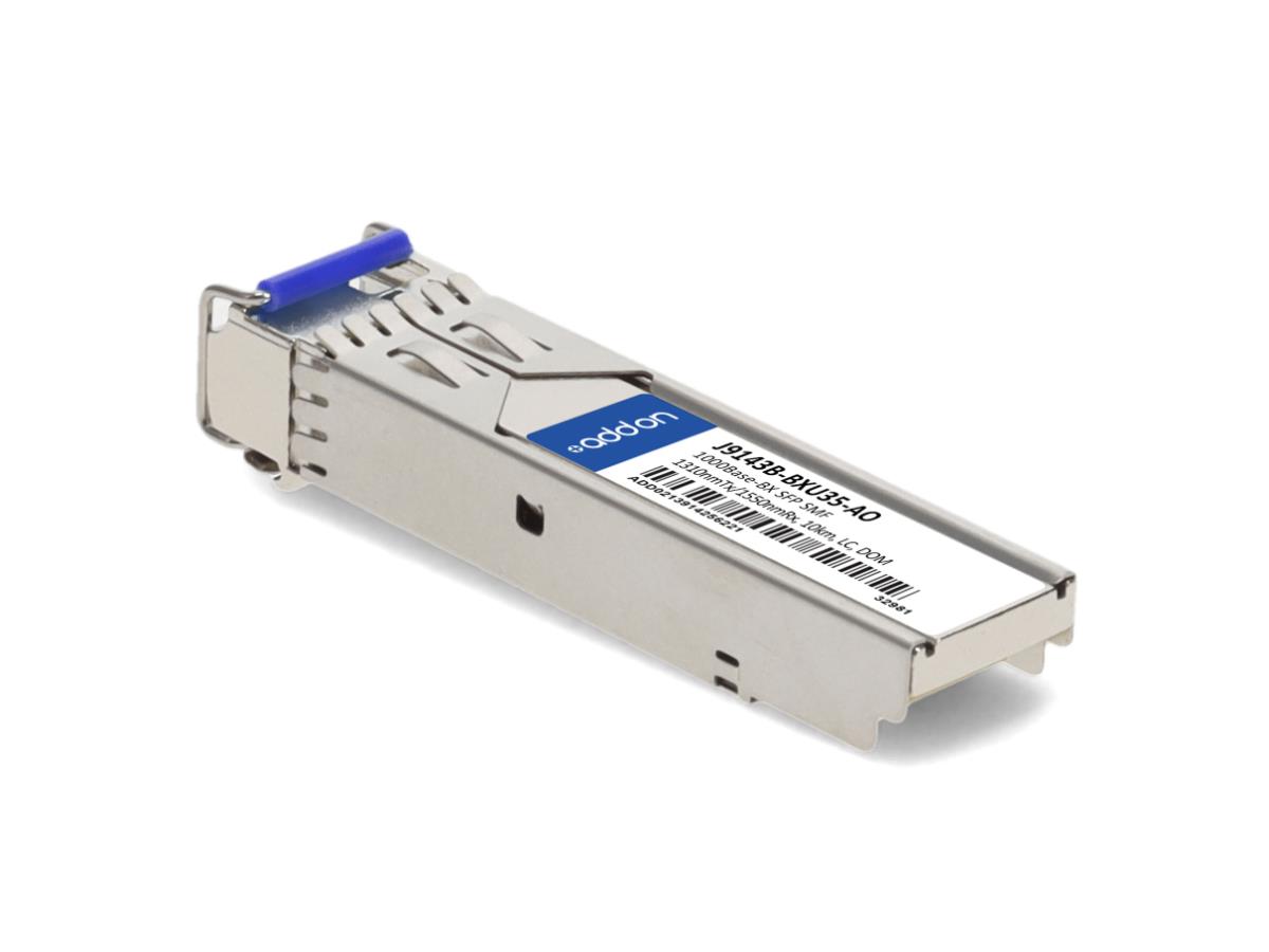 Module complémentaire HP J9143B-Bxu35 compatible avec les cartes SFP 1000Base-BX conformes à la norme TAA