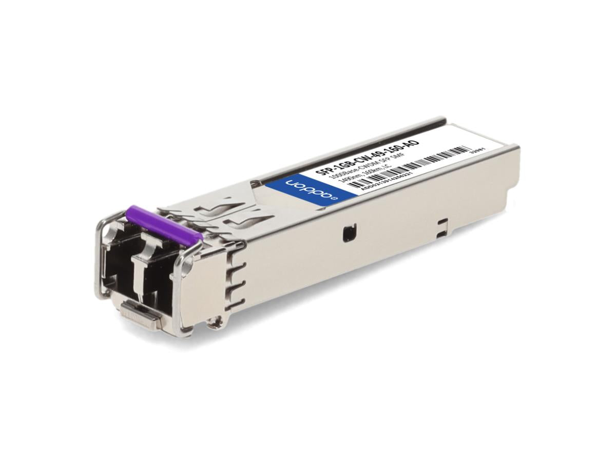Transceptor SFP 1000Base-Cwdm compatible con MSA y TAA (SMF, 14)