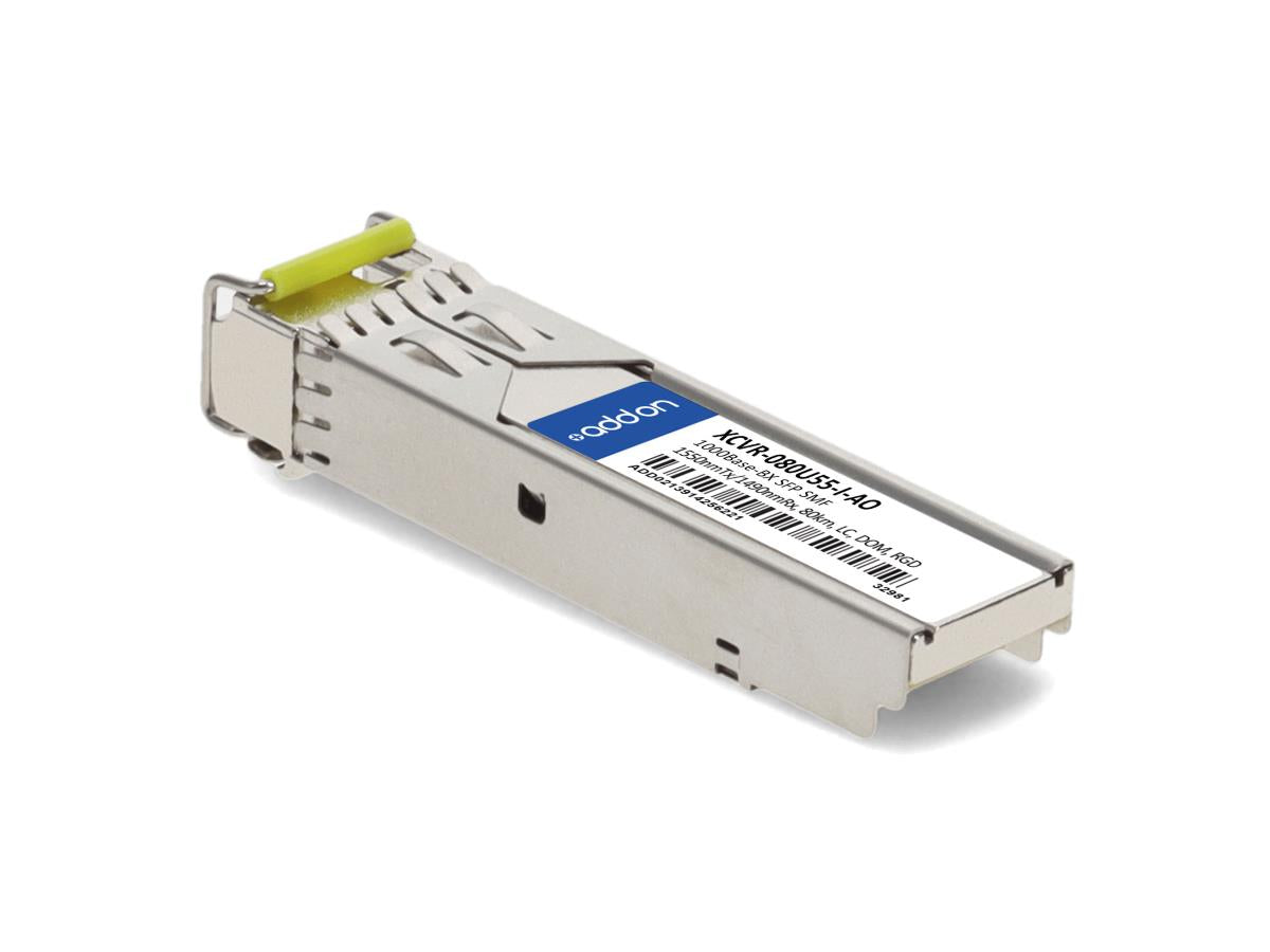 Complemento Ciena Xcvr-080U55-I compatible con Taa 1000Base-Bx SFP