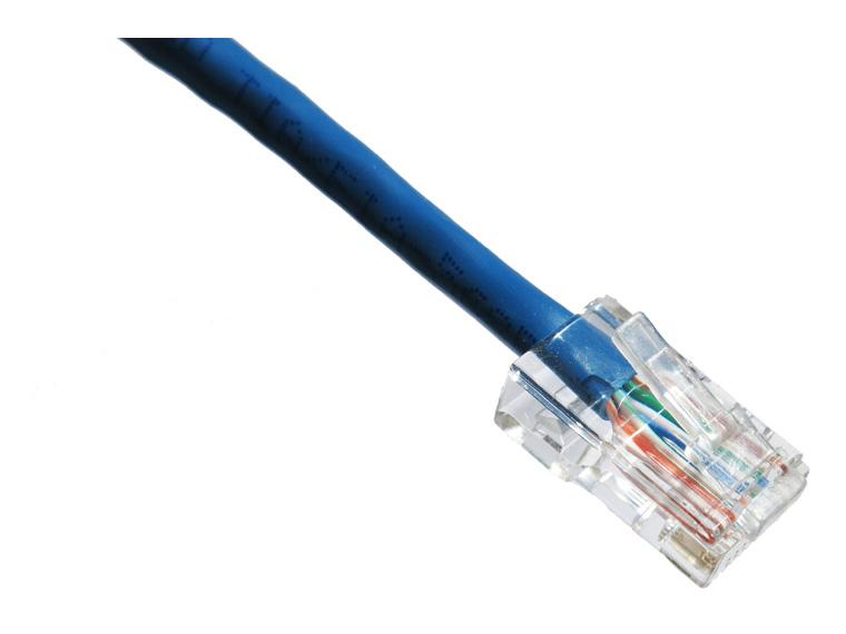 Câble de raccordement Axiom Cat5E 350 MHz 4 pi sans gaine (bleu)