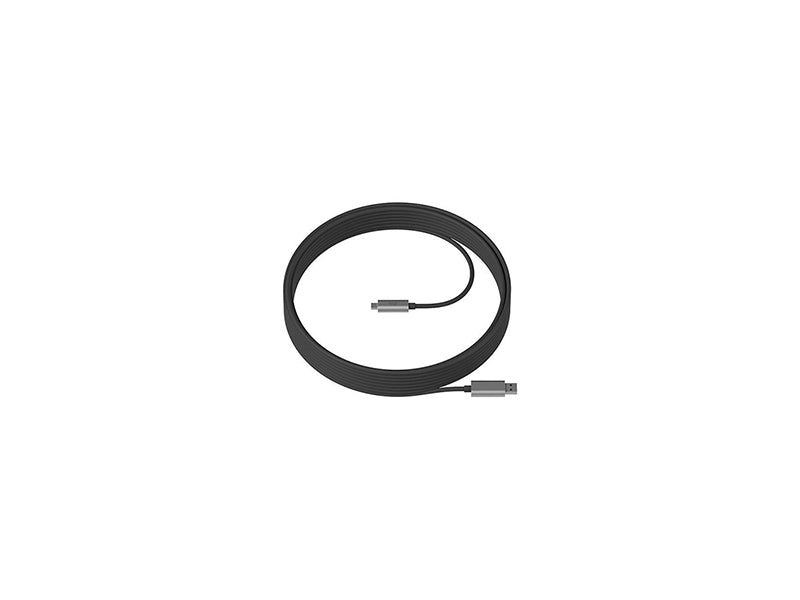 Logitech Strong - Usb-C Cable - Usb Type A To 24 Pin Usb-C - 33 Ft