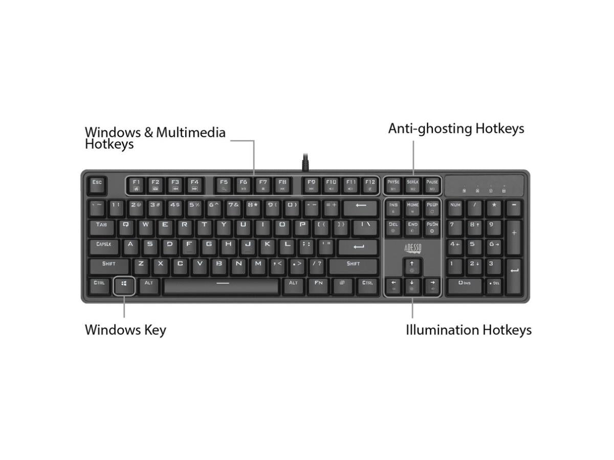 Easytouch 640Eb Mechanical Keyboard Rgb