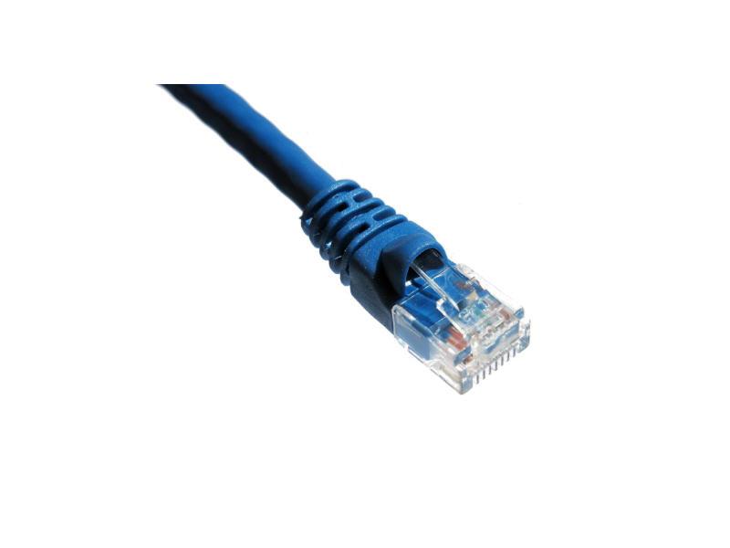 Axiom 12Ft Cat5E 350Mhz Patch Cable Molded Boot (Blue)