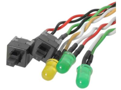 Kit de cables LED de reinicio de energía de repuesto Startech.Com para gabinete ATX