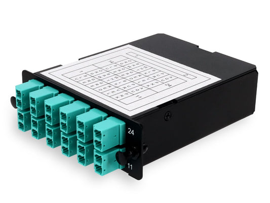 Add-On 4-Bay Cassette 2Xmpo To 12Xlc Duplex Om4