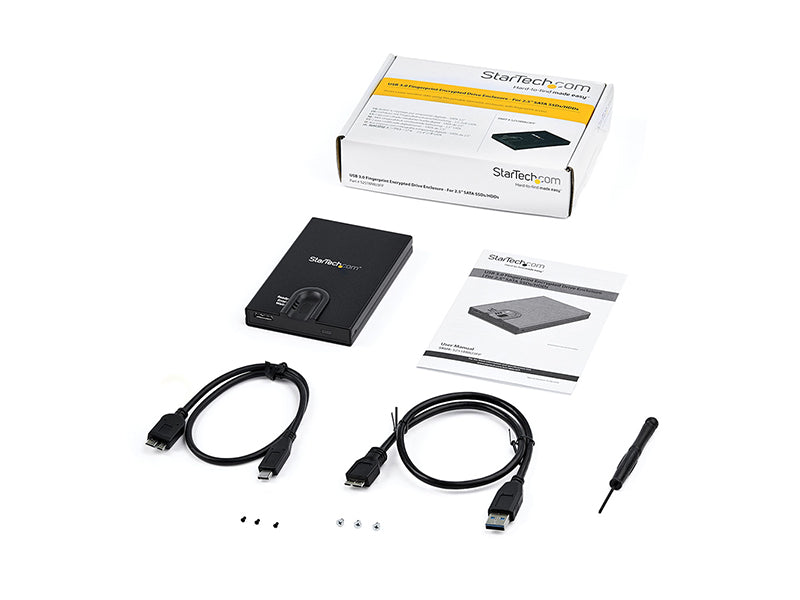 Startech.Com - Carcasa para disco duro externo USB 3.0 a SATA de 2,5 pulgadas