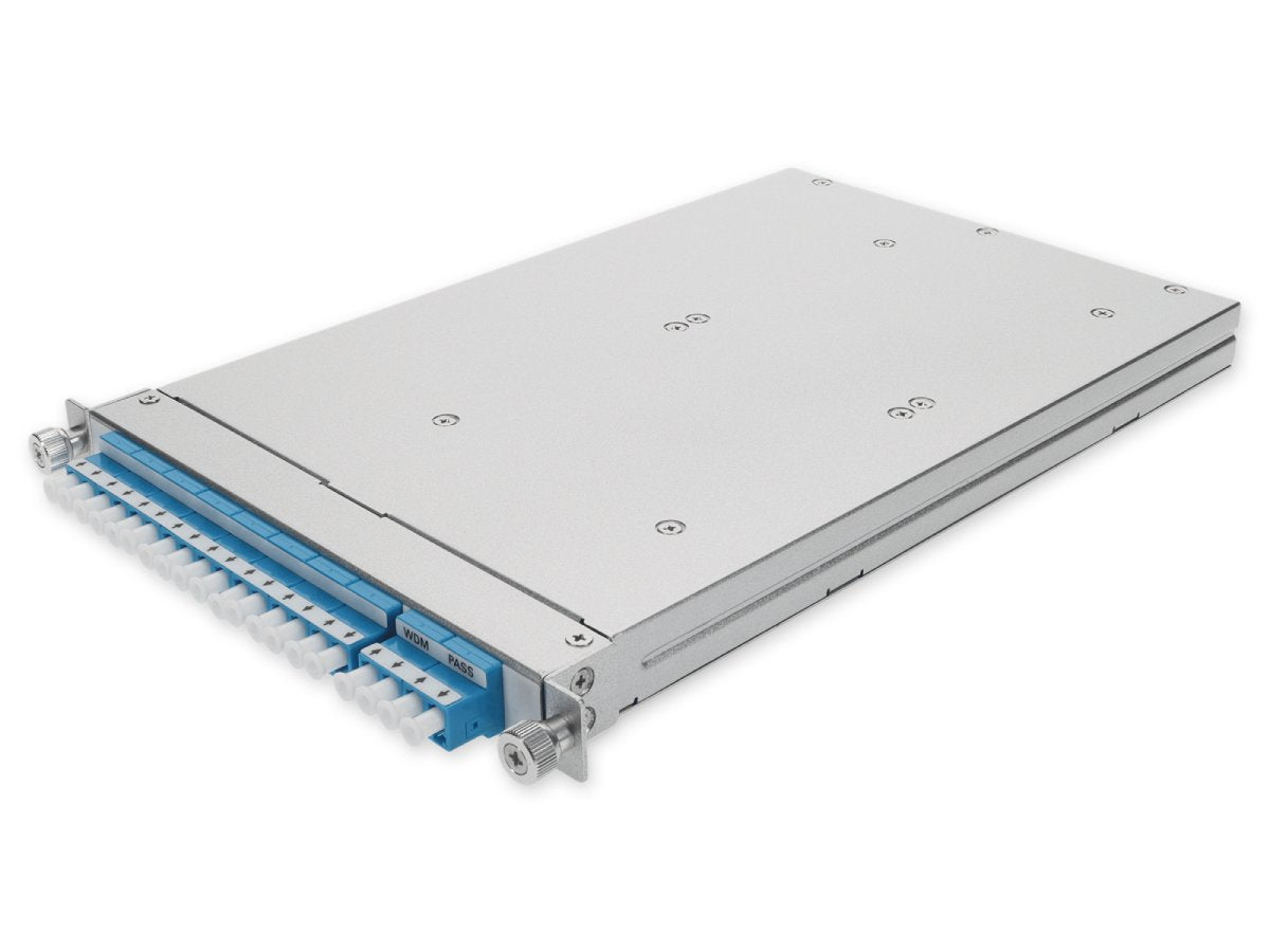 Carrito multiplexor Dwdm de 8 canales adicional con puertos de paso LC