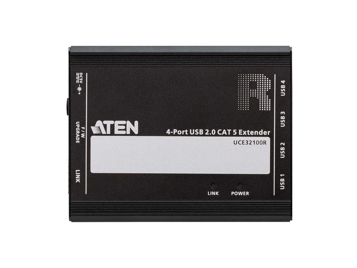 Usb2.0 Cat5 Extender 4-Port Hub