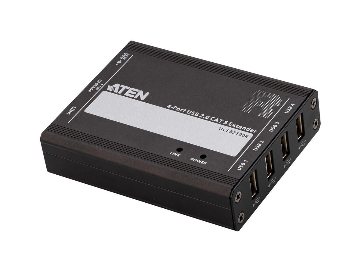 Usb2.0 Cat5 Extender 4-Port Hub