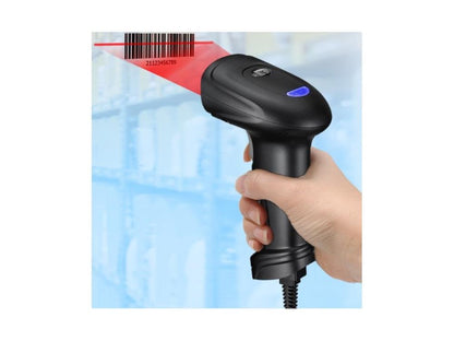 Escáner de código de barras portátil 1D (USB)