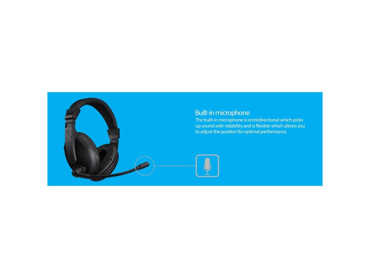 Multimedia Headset With Microphone (Usb)