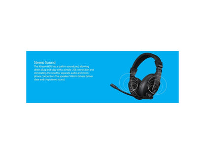 Multimedia Headset With Microphone (Usb)