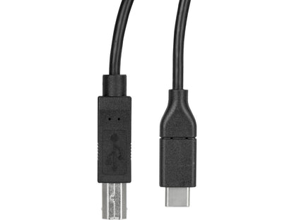 Startech.Com Usb C To Usb B Printer Cable - 1.6 Ft / 0.5M - Usb C