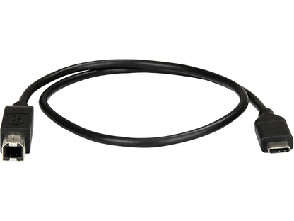 Startech.Com Usb C To Usb B Printer Cable - 1.6 Ft / 0.5M - Usb C