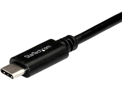 Startech.Com Right Angle Usb-C Cable - 1M / 3 Ft - Reversible - M/