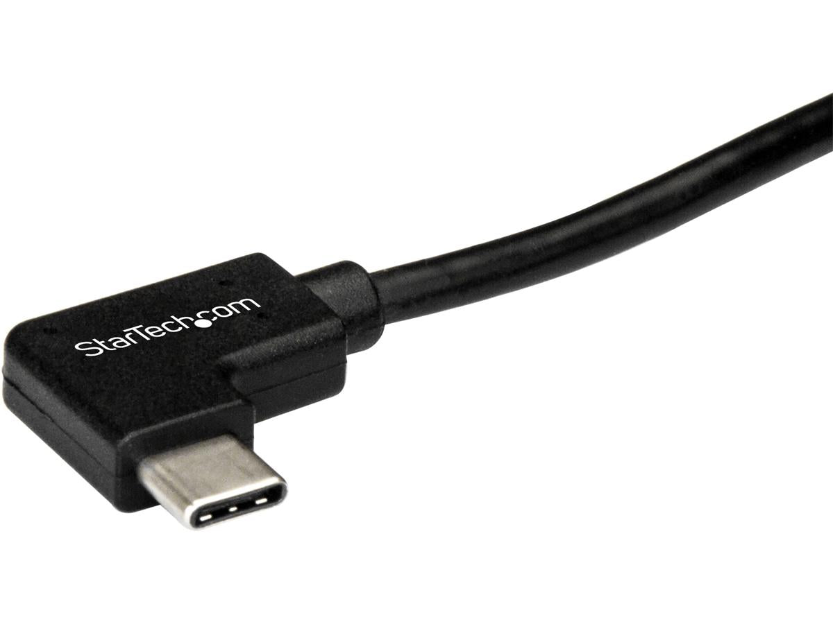Startech.Com Right Angle Usb-C Cable - 1M / 3 Ft - Reversible - M/