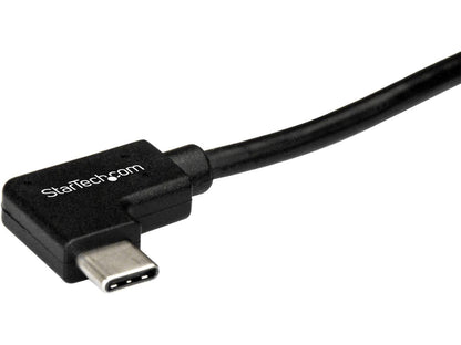 Startech.Com Right Angle Usb-C Cable - 1M / 3 Ft - Reversible - M/