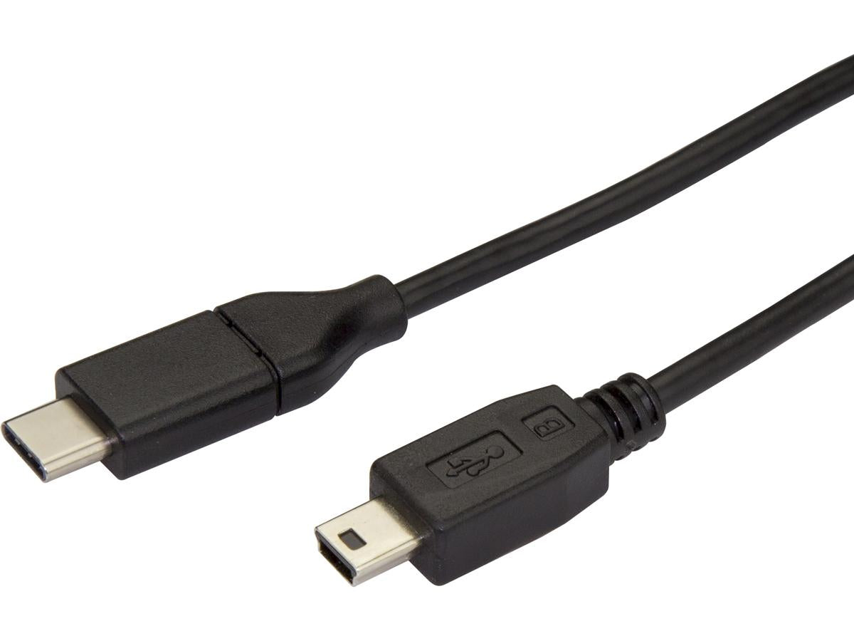 Startech.Com Usb C To Mini Usb Cable - 6 Ft / 2M - M/M - Usb 2.0 -