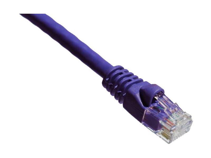 Câble de raccordement blindé Axiom Cat6 550 MHz S/FTP 1,5 m avec gaine moulée (violet)
