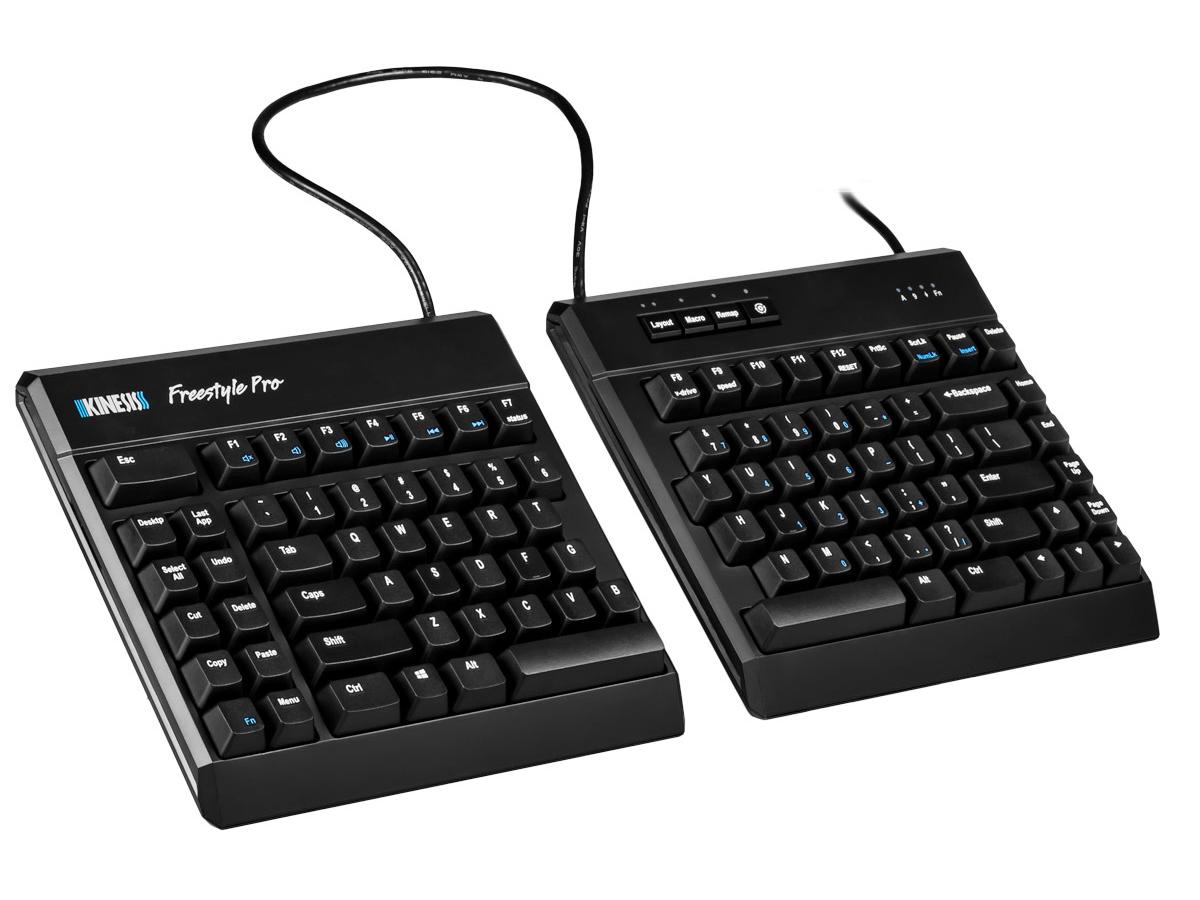 Freestyle Pro Split-Adjustable Mechanical Keyboard For Pc Low Forc