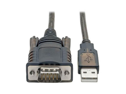 Eaton Tripp Lite Series Rs232 To Usb Adapter Cable With Com Retent