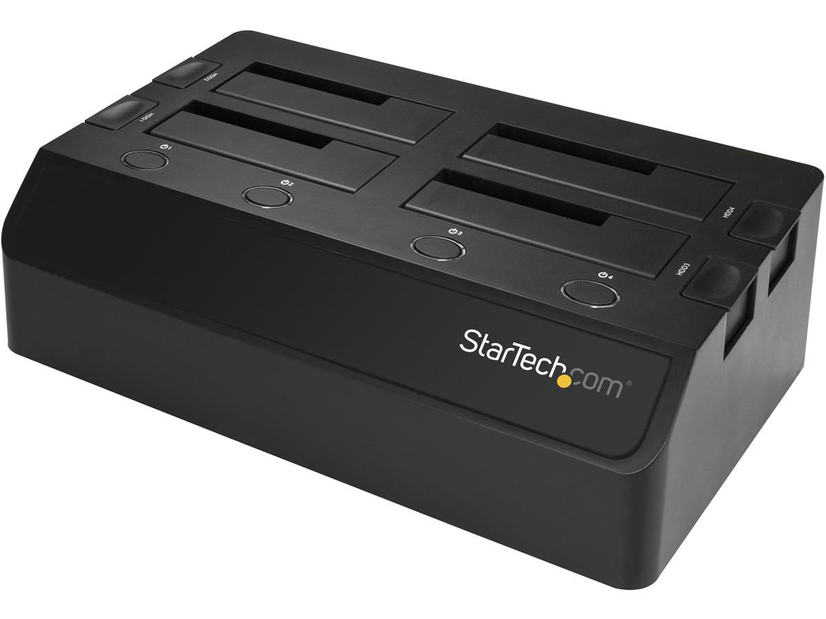 Startech.Com 4-Bay Usb 3.1 To Sata Hard Drive Docking Station, 10G
